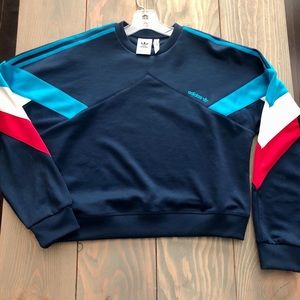 ADIDAS ORIGINALS Blue Sweatshirt